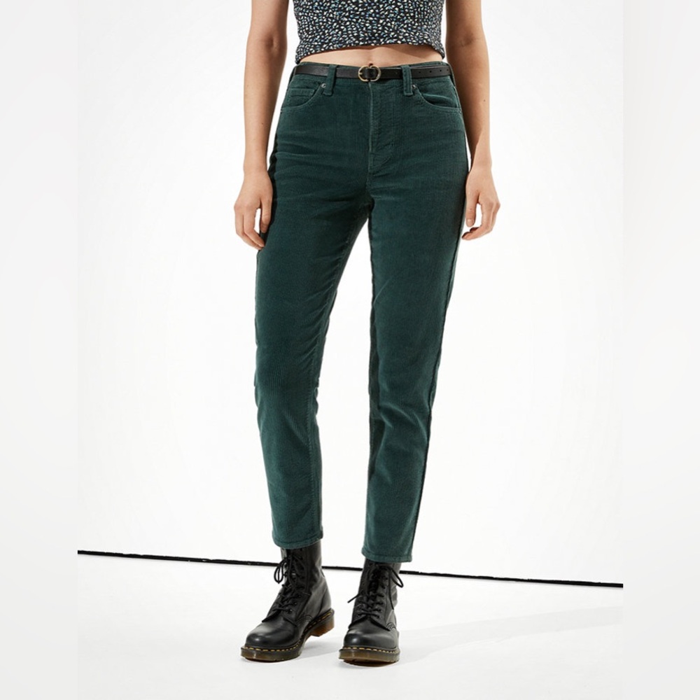 American Eagle Corduroy Mom Jeans